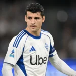 ألفارو موراتا مهاجم كومو الإسباني قريب من العودة إلى الليغا مع نادي خيتافي في صيف 2026