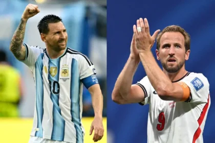 لاعبو منتخبي إنجلترا والأرجنتين قبل مباراة نصف نهائي كأس العالم 2026